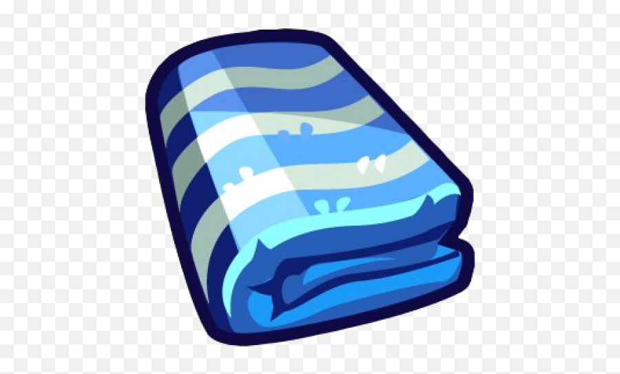 Clip Art Beach Towel - Blue Towel Clipart Png,Towel Png