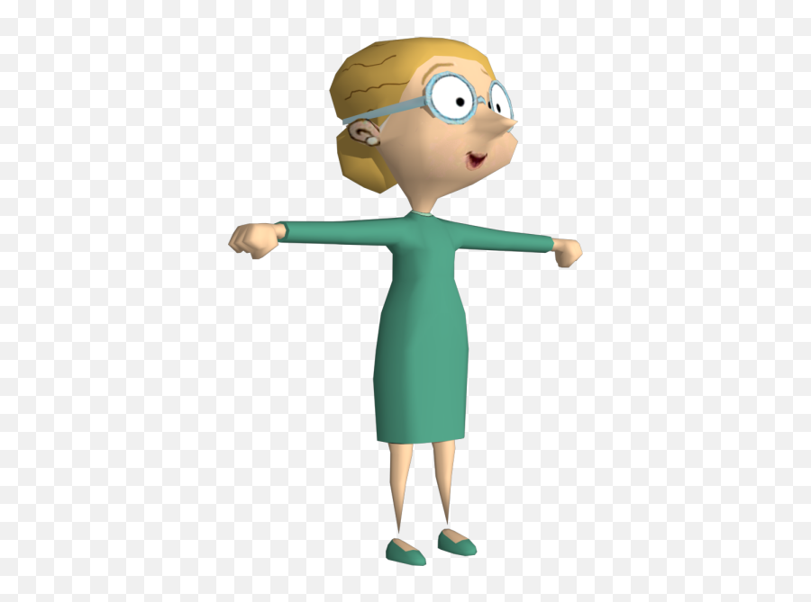 Wii - Mr Beanu0027s Wacky World Irma Gobb The Models Resource Mr Bean  Animated Irma Gobb Png,Mr Bean Png - free transparent png images -  