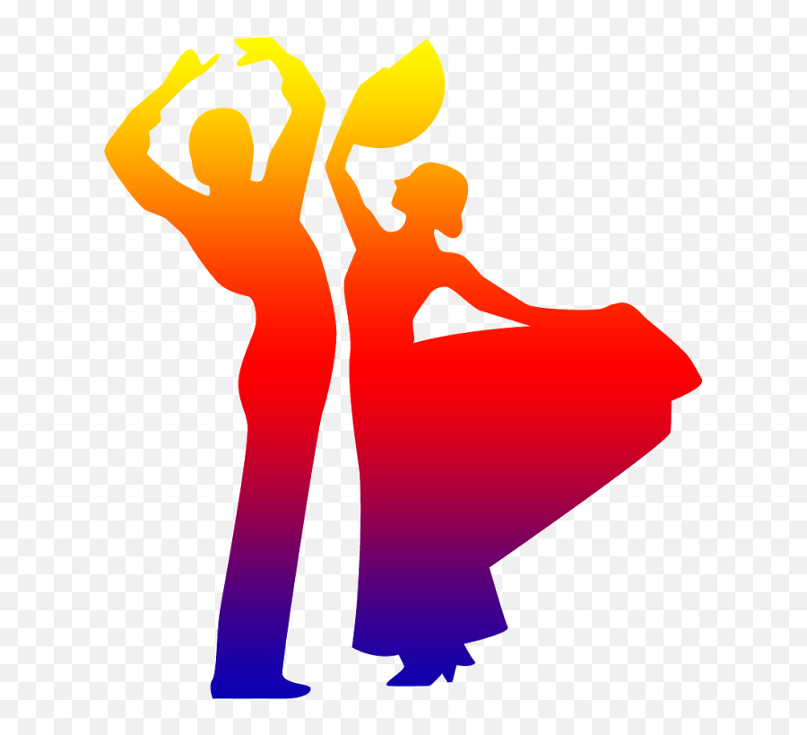Graphics Dance Vector - Flamenco Dancers Silhouette Png,Flamenco Png