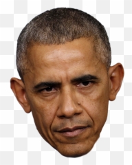 Obama Head Transparent Png Clipart - Barack Obama Head Png,Obama Transparent