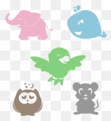 Cartoon Animals - Portable Network Graphics png