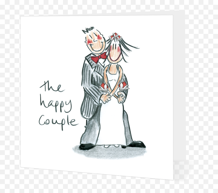 Love And Marriage The Happy Couple - Cartoon Png,Happy Couple Png