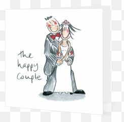 Love And Marriage The Happy Couple - Cartoon Png,Happy Couple Png