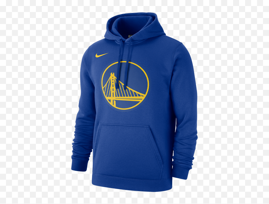 Nike Nba Golden State Warriors Club Logo Fleece Pullover - Utah Jazz Throwback Hoodie Png,Blue Nike Logo