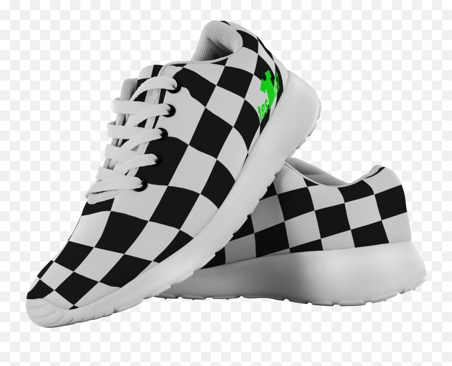 Cool Pattern Png - Cool Checkers Pattern Running Shoes Flag,Checkers Png