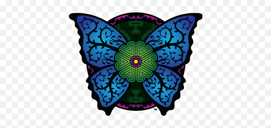 Rainforest - Healingcenterbutterflylogocolor444w Rainforest Healing Center Png,Butterfly Logo
