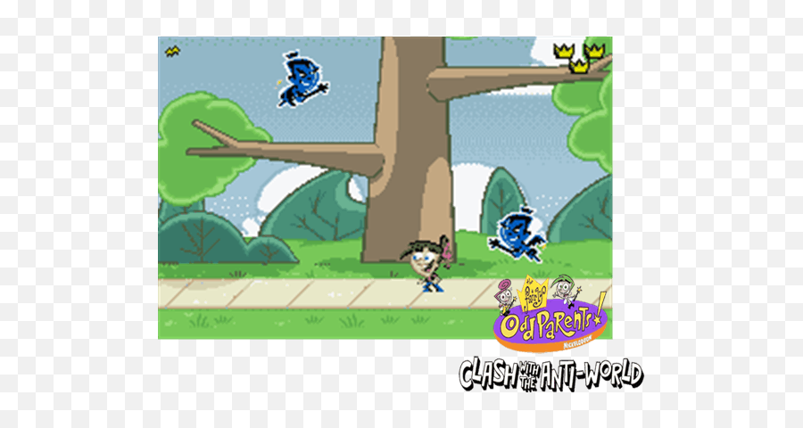 The Fairly Oddparents Clash With Anti - World Europe Fairly Odd Parents Gameboy Game Clash Png,Fairly Odd Parents Png