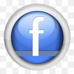 Logos For Web Sites Button Png Images - Download Icon Facebook