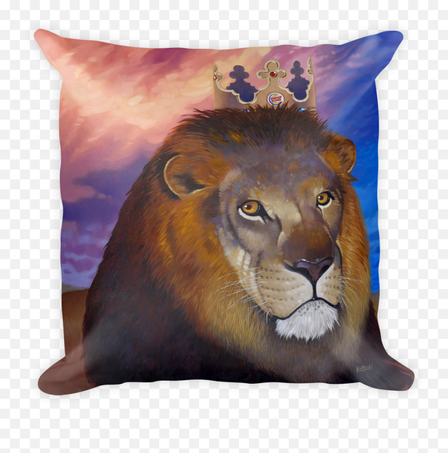 Burger King Pillow - Cushion Png,Burger King Png