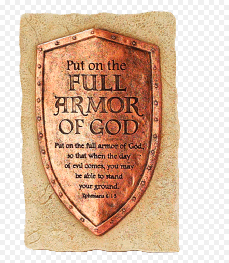 The Full Armor Of God - Commemorative Plaque Png,Armor Png