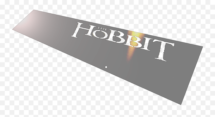 Mirror Blades For Jersey Jack Pinball - Signage Png,The Hobbit Png