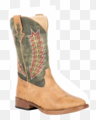 Arrowhead Cowboy Boot By Roper Boots 09 - 01819000077 Cowboy Boot Png,Cowboy Boot Png