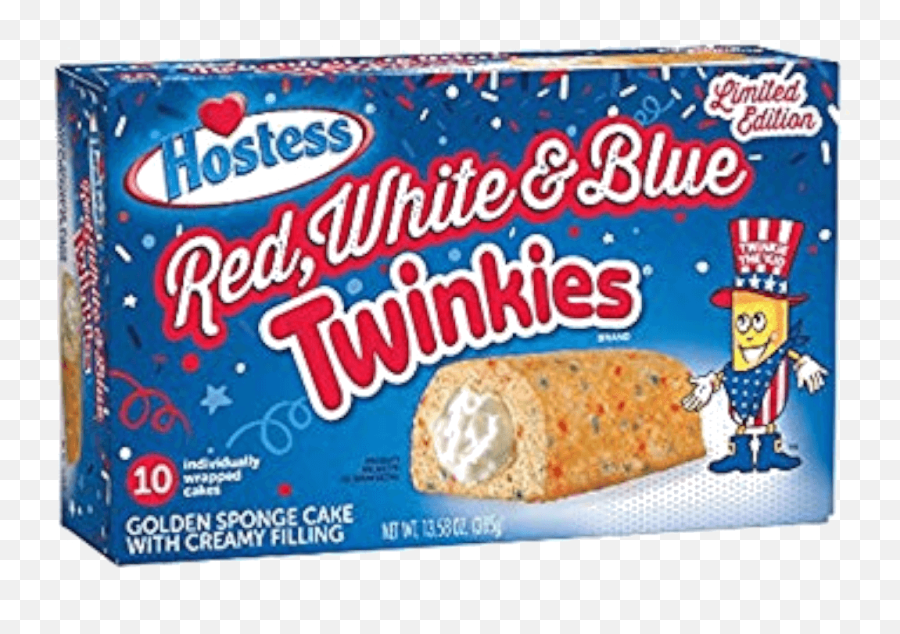 Hostess Red White U0026 Blue Twinkie 1358oz U2013 Mental Munchies - Red White And Blue Twinkies Png,Twinkie Png