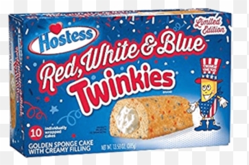 Hostess Red White U0026 Blue Twinkie 1358oz U2013 Mental Munchies - Red White And Blue Twinkies Png,Twinkie Png