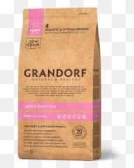 Dog Food - Lamb U0026 Brown Rice Puppy All Breeds Grandorf Grandorf Hondenvoer Puppy Png,Puppy Png