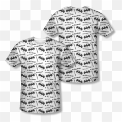 Batman Dark Knight Logos All - Over TShirt With Many Logos png