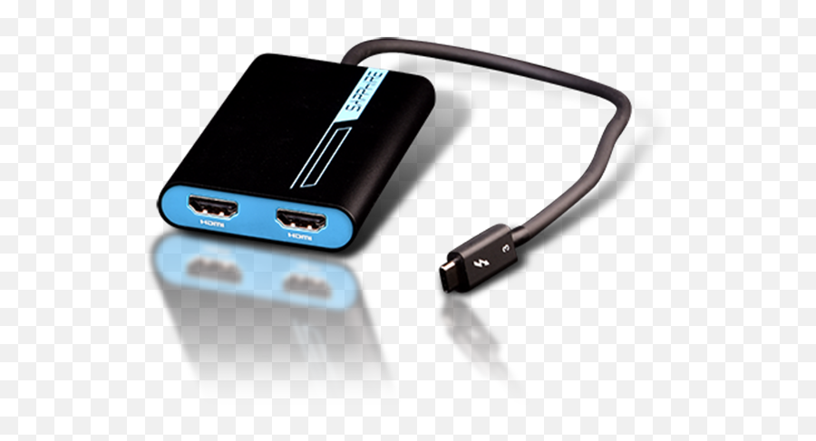 Sapphire Thunderbolt 3 To Dual Hdmi Active - Cable Png,Thunderbolt Png