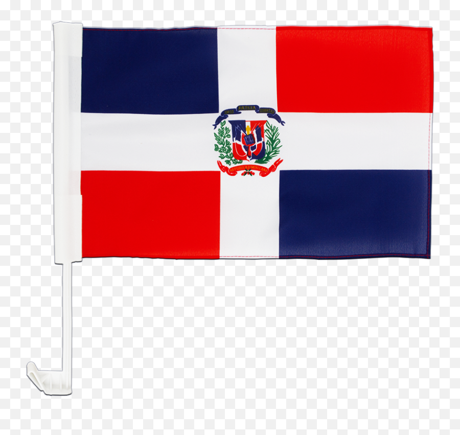 Dominican Republic - Car Flag 12x16 Dominican Republic Flag Png,Dominican Flag Png