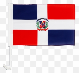 Dominican Republic - Car Flag 12x16 Dominican Republic Flag Png,Dominican Flag Png