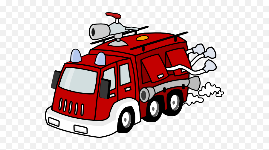 Download Image Of Ambulance 8 Truck Png Images Clipart - Fire Truck Cartoon Gif,Red Truck Png