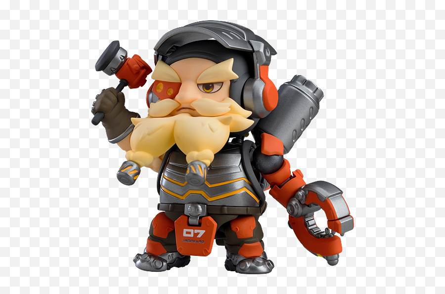 Download Hd Mercy Genji Hanzo D - Torbjorn Nendoroid Nendoroid Overwatch Classic Skin Png,Genji Png