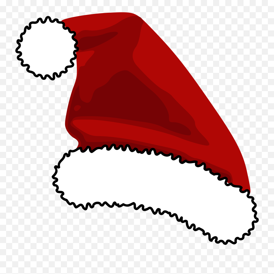 Lip Clipart Christmas - Santa Hat Png Vector,Santa Hat Clipart Png.