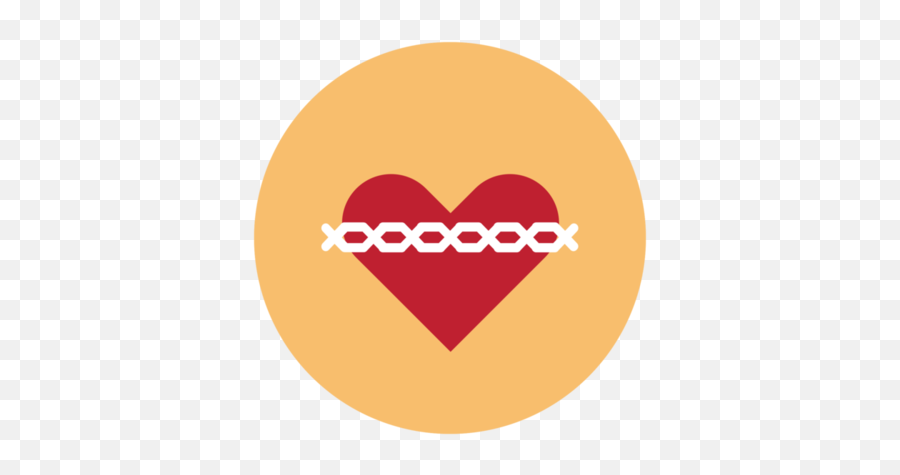 Free Sacred Heart Png With Transparent - Language,Orange Heart Png