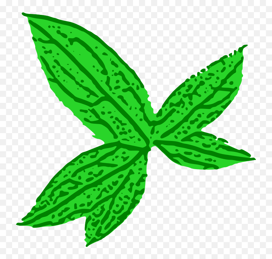 Free Clipart Green Leaf Thejukka - Green Leaf Clip Art Png,Tobacco Leaf Png