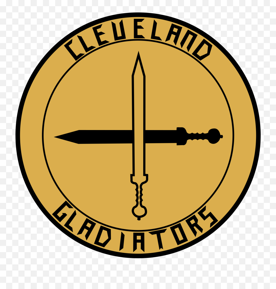 Cleveland Gladiators Concept Logo Png Gladiator Logos
