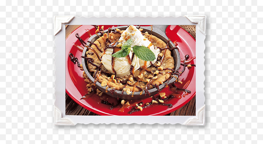 Chocolate Chip Cookie Sundae - Bubba Gump Bubba Gump Dessert Menu Png,Bubba Gump Logo