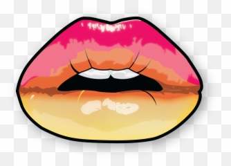 Download Clint Dehner - Cartoon Lip Gloss Png Full Size Logo