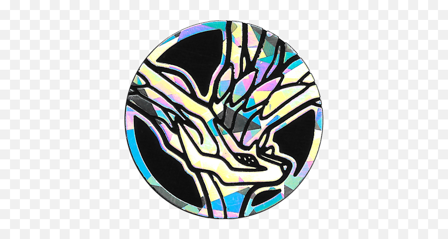 Download Hd Xybl Silver Xerneas Coin Card Scan Transparent - Pokemon Xerneas Coin Png,Xerneas Png