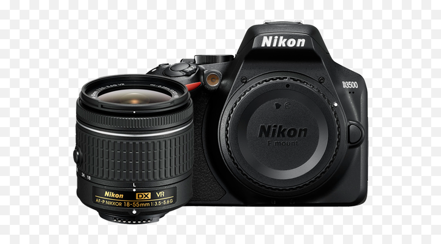 Nikon D3500 Digital Slr Camera With Af - P 1855mm Vr Lens Nikon D3500 Kit 18 55mm Vr Png,Nikon Lens Icon