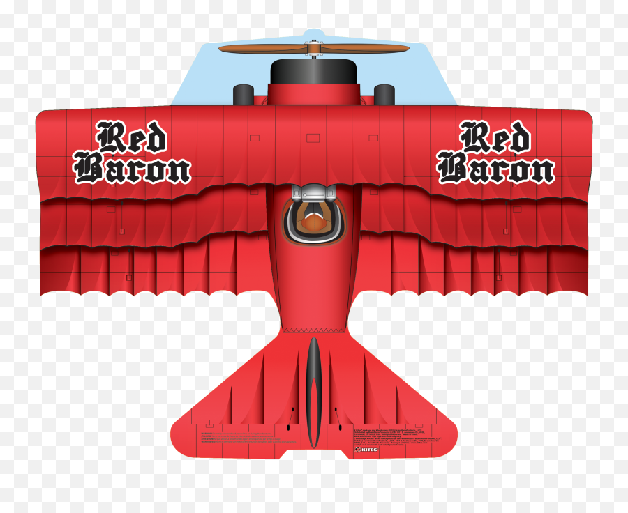 Brainstorm Red Baron Flying Aces 37 Poly Airplane Kite - Walmartcom Aeronautical Engineering Png,Mail Kite Icon