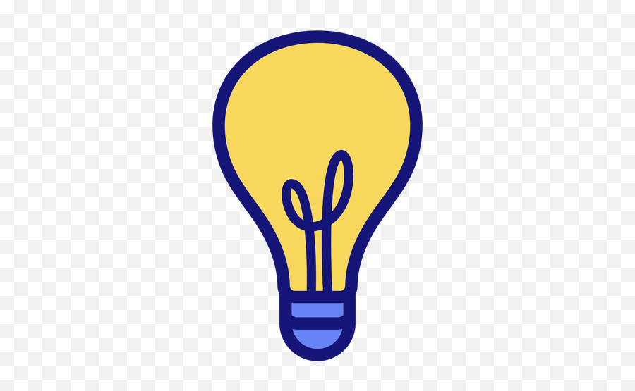 Lightbulb Stroke Icon - Light Bulb Png,Blue Light Bulb Icon