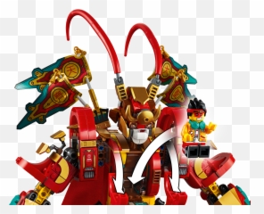 Monkey King Warrior Mech - Lego Kid png