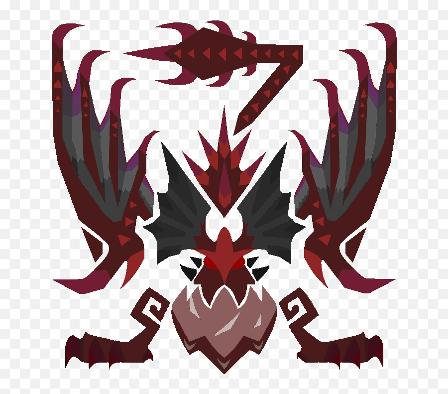 Sanguine Yian Garuga - Automotive Decal Png,Monster Hunter Icon Art