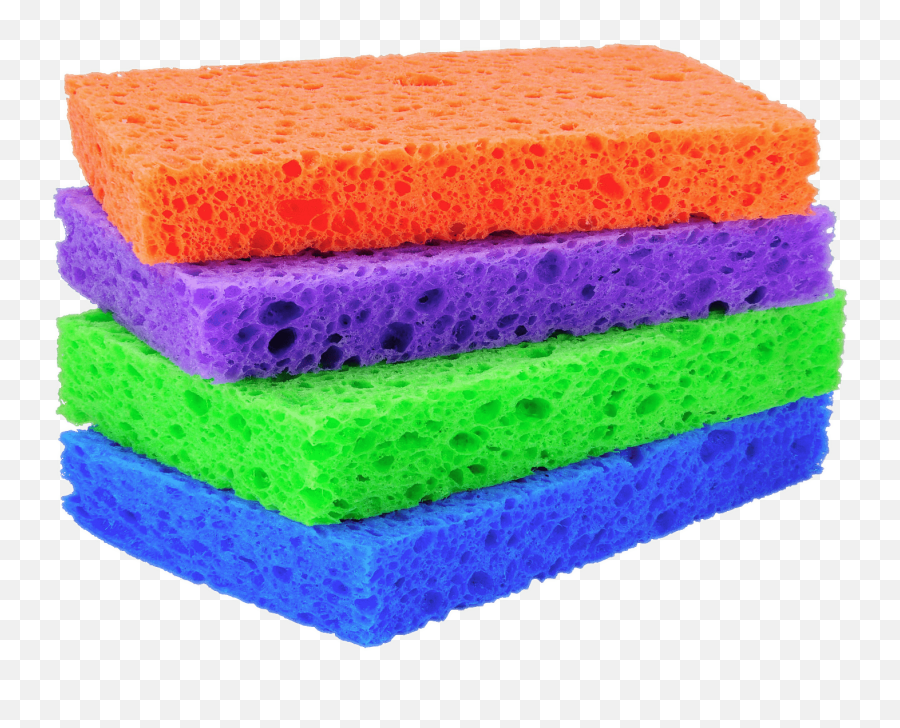 Coloured Sponges Transparent Png - Sponges Png,Sponge Png