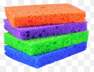Coloured Sponges Transparent Png - Sponges Png,Sponge Png