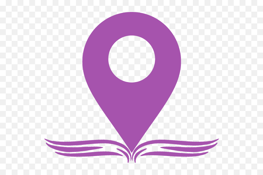 The Literary Map Of World - Dot Png,Visit Us Icon