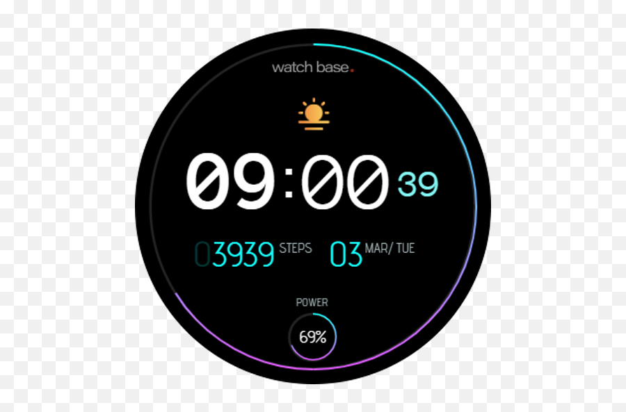 Watch Base 3 Face - Dot Png,Galaxy S3 Icon List