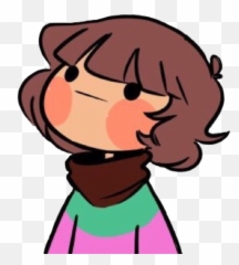 Undertale Sticker Chisk 292422328055211 By Madammomo - Discomfort Chisk Png,Undertale Icon