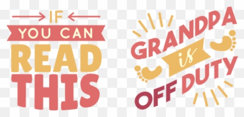 Grandpa Off Duty Lettering Transparent Png U0026 Svg Vector - Language,Grandpa Icon
