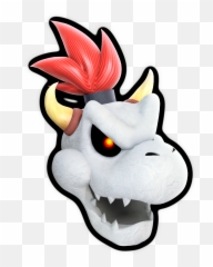 Download Bowser Head Png - Dry Bone Bowser Head,Bowser Png