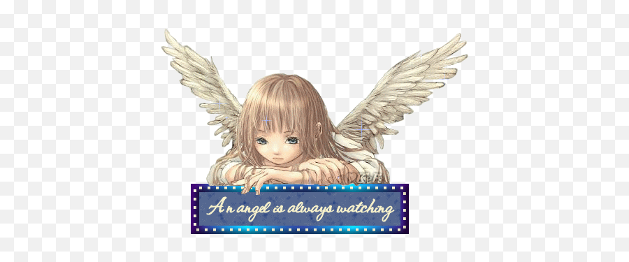 Angel Watching Sticker - Angel Watching Wings Discover Sandy Name Wallpaper Hd Png,Angel Icon Tumblr
