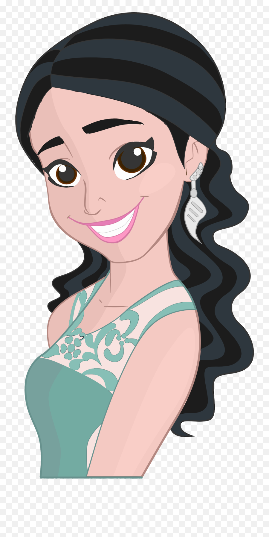 Download Happy Woman Png - Woman Smiling Clipart,Woman Clipart Png