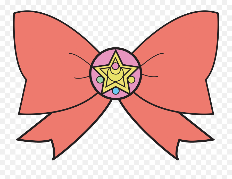 Bow Clipart Library Download - Sailor Moon Png Transparent,Sailor Moon Logo Png