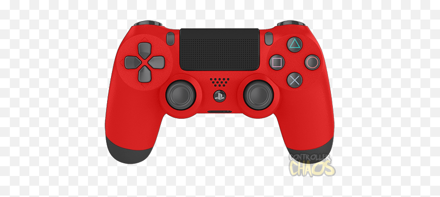 Playstation Red Ps4 Modded Controller - Transparent Red Ps4 Controller Png,Controller Transparent Background