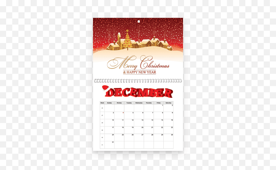 Wall Calendars Marketing Materials Reads Direct - Merry Christmas 2018 Animated Png,Transparent Calendars