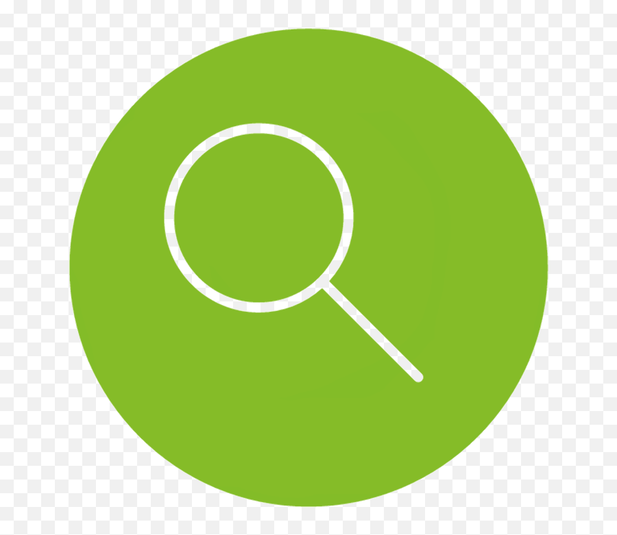Magnifying Glass Green - Circle Png,Magnifying Glass Icon Png